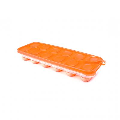Omak Plastik DecoBella ice tray, orange 50862